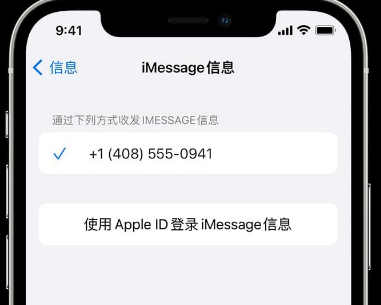 石家庄苹果维修网点分享iMessage信息发送不了怎么办 